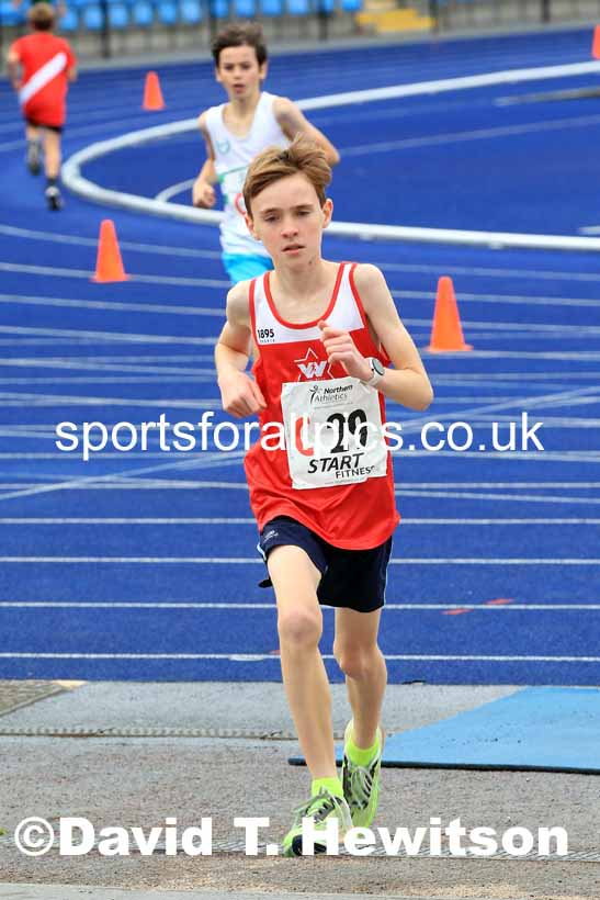 Boys under-13s 2022 Northern Road Relays, SportsCity, Manchester. Photo: David T. Hewitson/Sports for All Pics